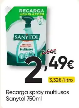 Froiz Recarga spray multiusos Sanytol promoção