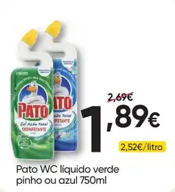 Froiz Pato wc líquido verde promoção