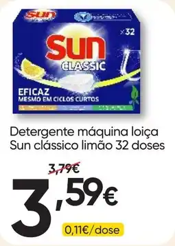 Froiz Detergente máquina loiça Sun clássico limão promoção