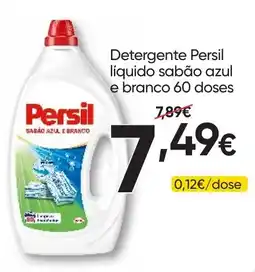 Froiz Persil sabão azul e branco promoção