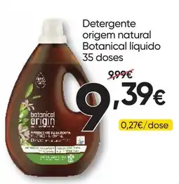 Froiz Detergente origem natural Botanical líquido promoção