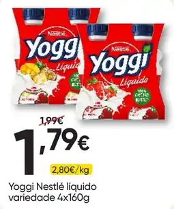 Froiz Yoggi Nestlé líquido promoção