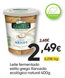 Froiz Leite fermentado estilo grego Xanceda ecologico natural promoção