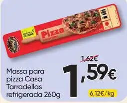 Froiz Massa para pizza Casa Tarradellas promoção
