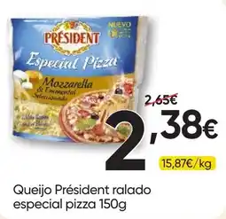 Froiz Queijo Président ralado especial pizza promoção