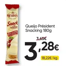 Froiz Queijo Président Snacking promoção