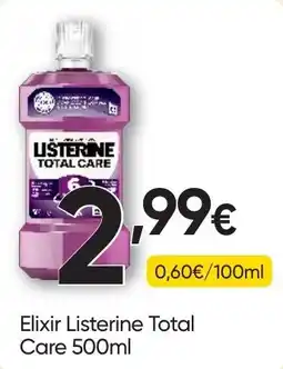 Froiz Elixir Listerine Total Care promoção