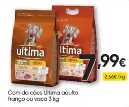 Froiz Comida cães Ultima adulto frango ou vaca promoção