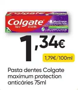 Froiz Pasta dentes colgate maximum protection anticáries promoção
