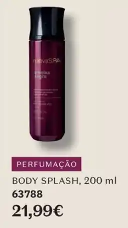 O Boticário nativaSPA ameixa negra body splash promoção