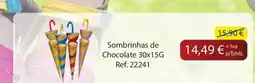 Makro Sombrinhas de Chocolate promoção