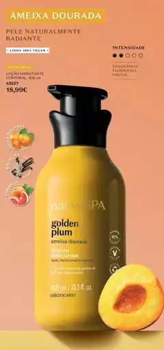 O Boticário Golden plum ameixa dourada promoção