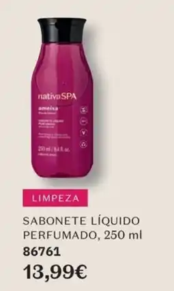 O Boticário nativa spa sabonete líquido perfumado ameixa promoção