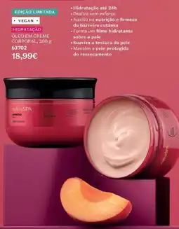 O Boticário Óleo em creme corporal nativa spa ameixa promoção