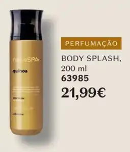 O Boticário nativaSPA quinoa body splash promoção