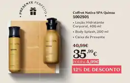 O Boticário Coffret nativa spa quinoa promoção