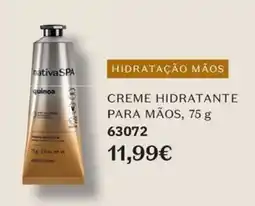 O Boticário nativaSPA quinoa creme hidratante para mãos promoção