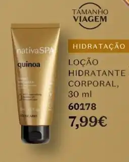 O Boticário nativa spa quinoa promoção
