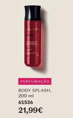O Boticário nativeSPA ameixa body splash promoção