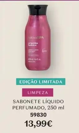 O Boticário nativaSPA sabonete líquido perfumado promoção