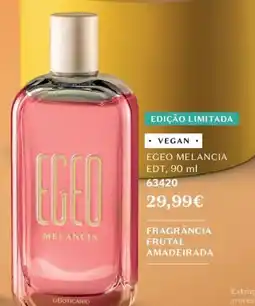 O Boticário Egeo melancia promoção