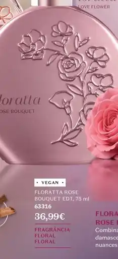 O Boticário floratta rose bouquet edt promoção