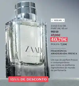 O Boticário zaad eau de parfum promoção