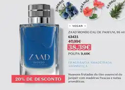 O Boticário zaad mondo eau de parfum promoção