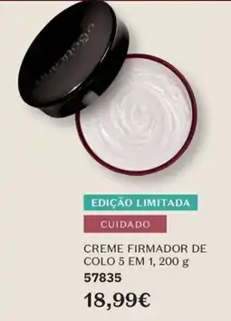 O Boticário Cuidado creme firmador de colo 5 em 1 promoção