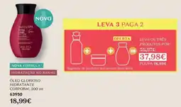 O Boticário nativaSPA óleo glorioso hidratante corporal promoção