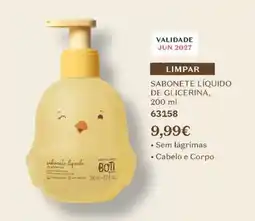O Boticário Sabonete líquido de glicerina boti baby promoção