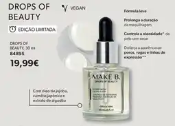 O Boticário make b. drops of beauty promoção