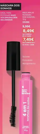 O Boticário Máscara dos sonhos promoção