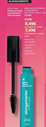 O Boticário Quem Disse, Berenice? alongamento resistente à água promoção