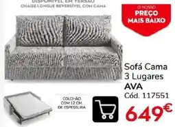 Conforama Sofá Cama AVA promoção