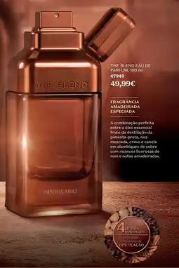 O Boticário The blend eau de parfum promoção