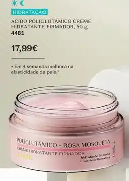O Boticário Ácido poliglutâmico creme hidratante firmador promoção