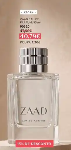 O Boticário Zaad eau de parfum promoção