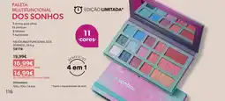 O Boticário Paleta multifuncional dos sonhos promoção
