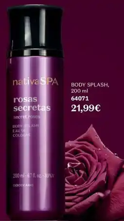O Boticário nativaSPA rosas secretas promoção