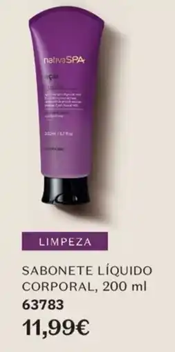 O Boticário nativa spa sabonete liquido corporal promoção