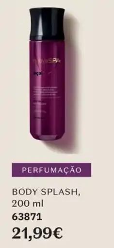 O Boticário nivasa spa body splash promoção