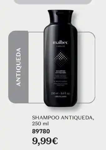 Malbec cabelos shampoo antiqueda