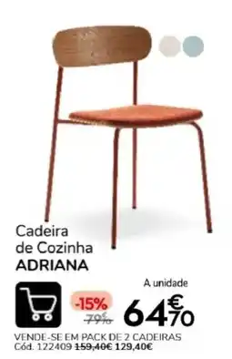 Conforama Cadeira de cozinha adriana promoção