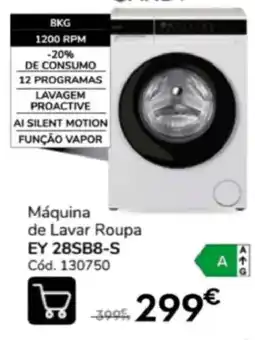 Conforama Máquina de Lavar Roupa EY 28SB8-S promoção