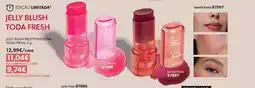 O Boticário Jelly blush multifuncional toda fresh promoção