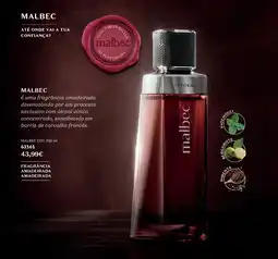 O Boticário Malbec EDT promoção