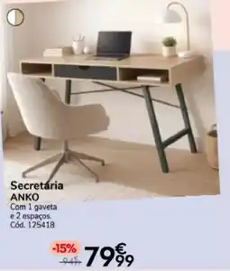 Conforama Secretária Anko promoção