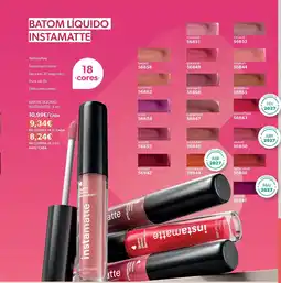 O Boticário Batom liquido instamatte promoção