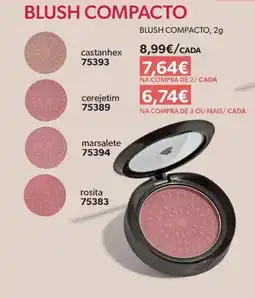O Boticário Blush compacto promoção